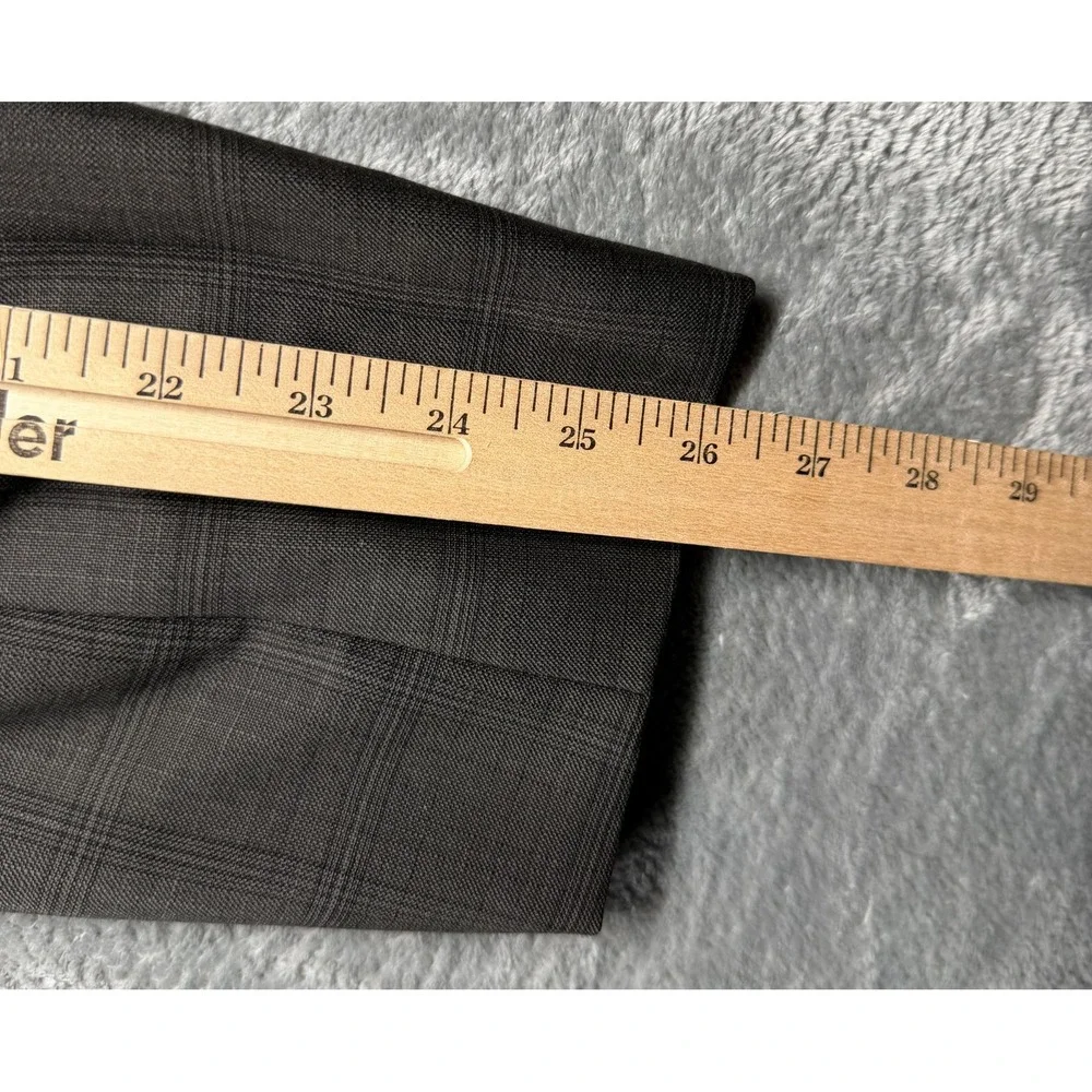 Jack Victor Exclusive Collection Blazer Mens 42L Gray Plaid Wool Canada